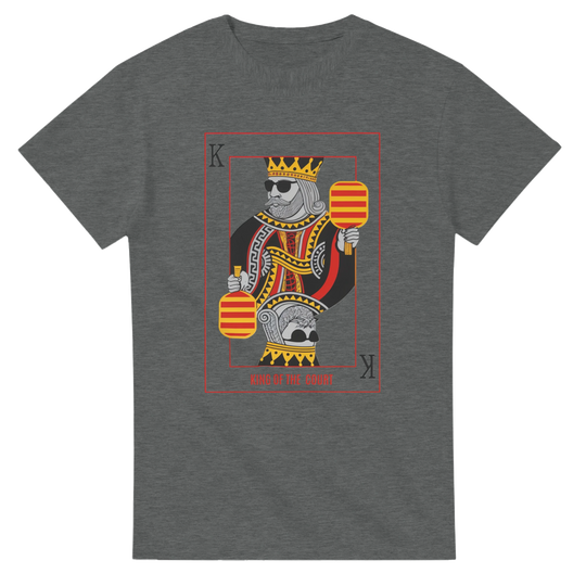 King Of The Court Playing Card Tee pickleball graphic shirt 