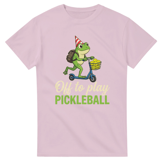 Off To Play Pickleball Tee funny pickleball shirt for men