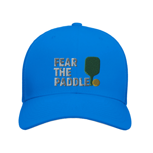 Fear The Paddle Embroidered Hat pickleball cap funny
