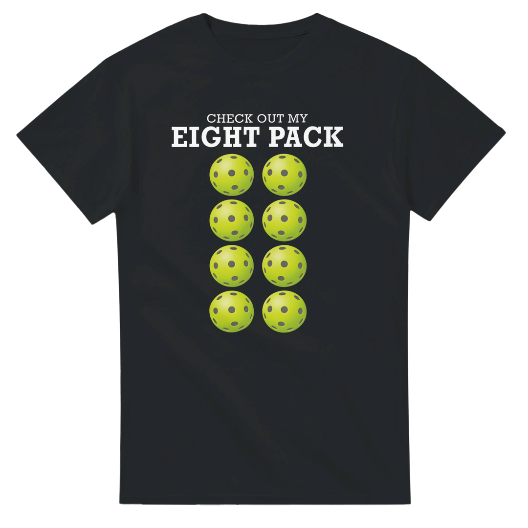 Check Out My Eight Pack Tee funny fitness humor t shirt