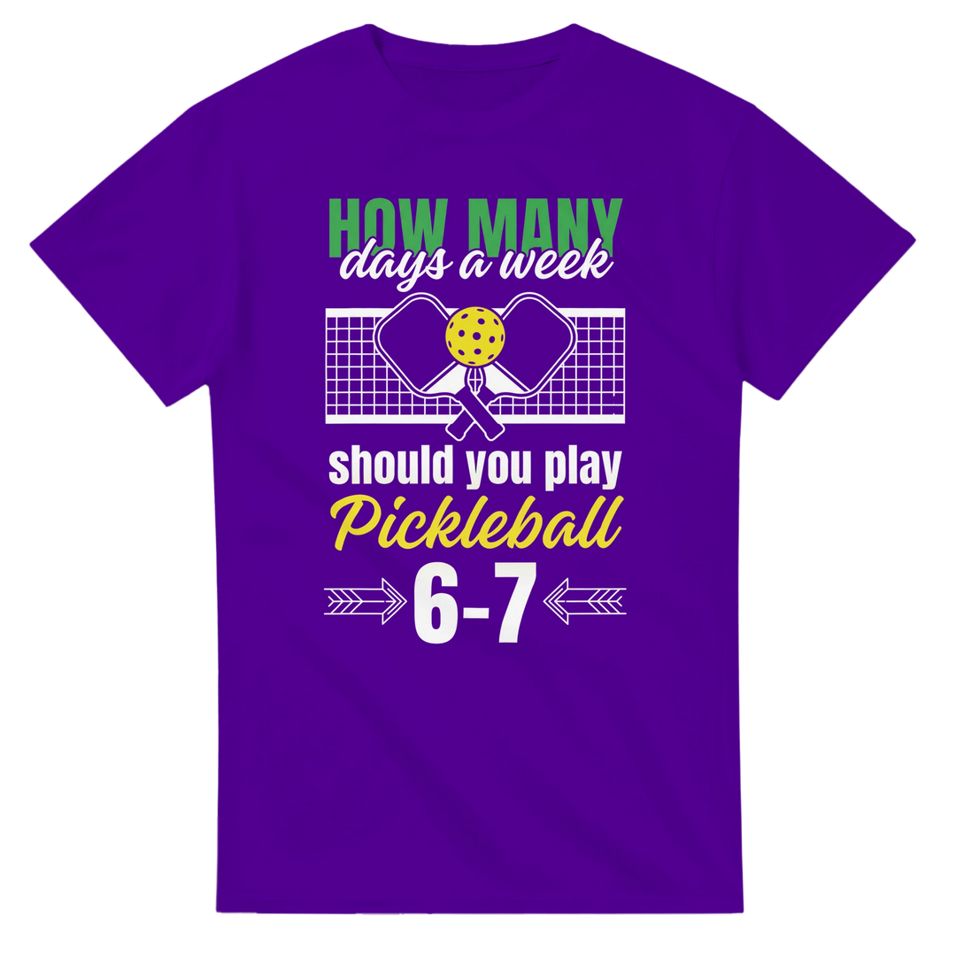 How Many Days Tee funny countdown graphic t shirt for men