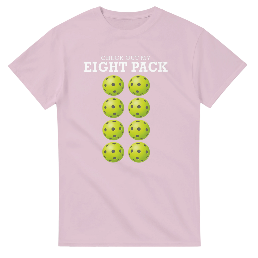 Check Out My Eight Pack Tee funny fitness humor t shirt