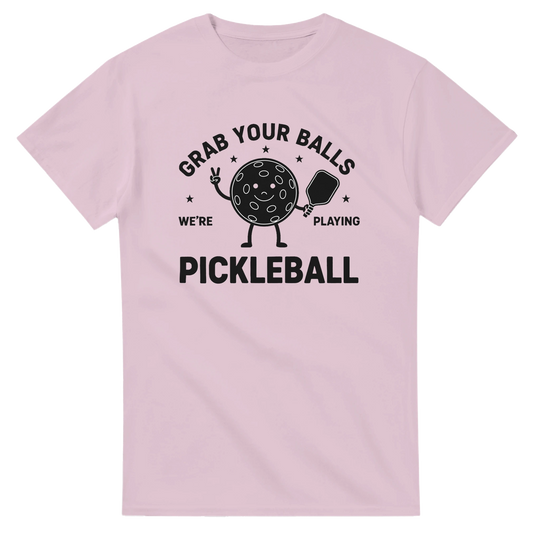 Grab Your Balls Tee funny pickleball shirt