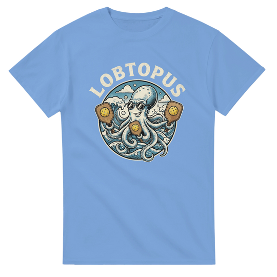 The Lobtopus Funny Mascot Tee pickleball octopus graphic 