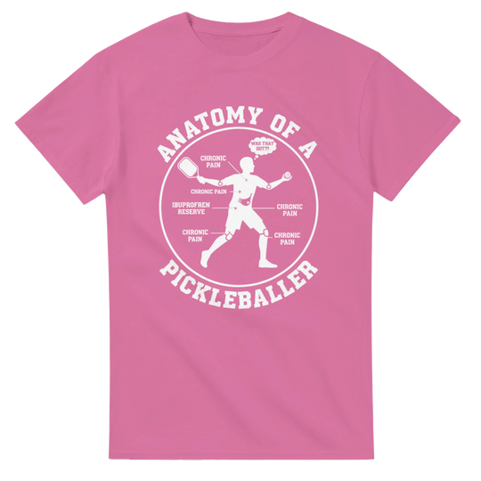 Anatomy of a Pickleball Player T-Shirt funny pickleball 