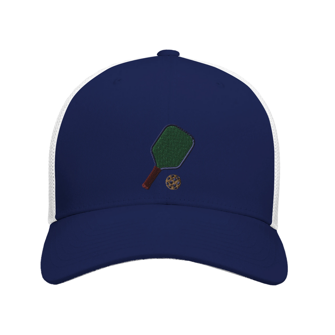 The Solo Paddle Embroidered Hat pickleball cap minimalist