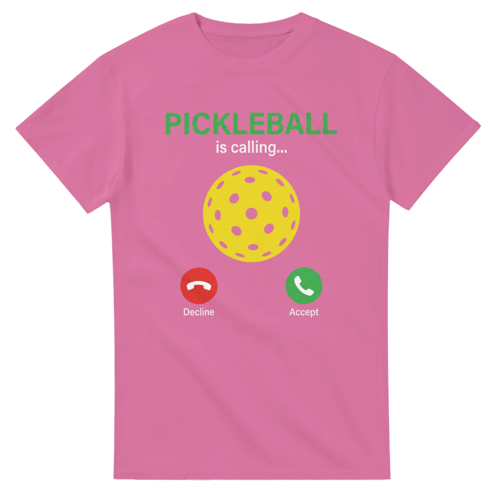 Pickleball Is Calling Tee funny pickleball shirt