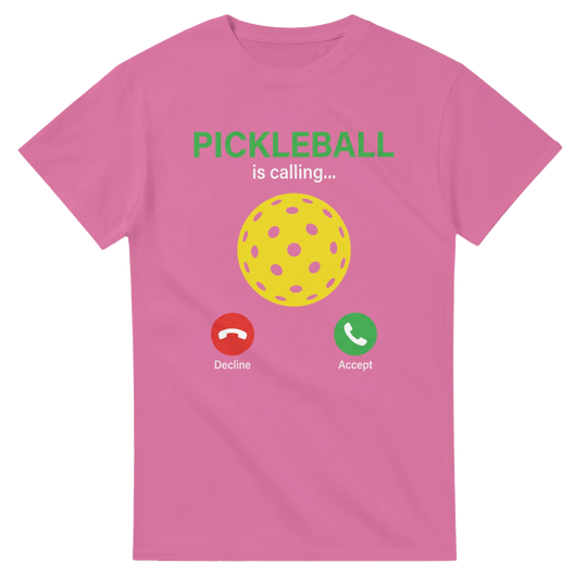Pickleball Is Calling Tee funny pickleball shirt