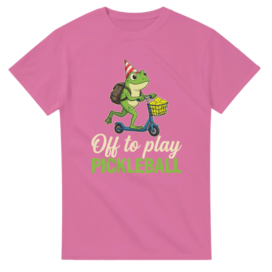 Off To Play Pickleball Tee funny pickleball shirt for men