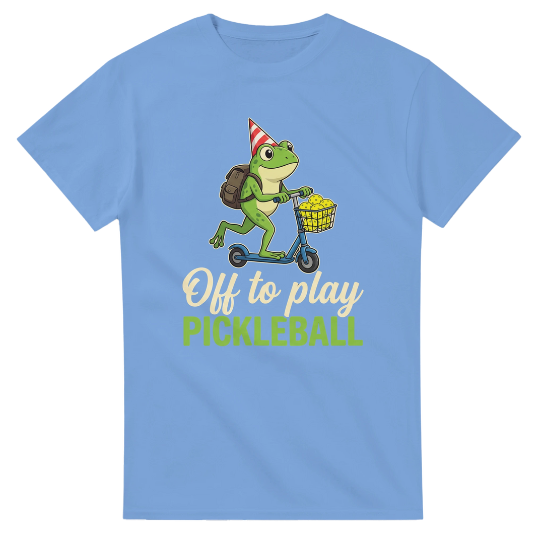 Off To Play Pickleball Tee funny pickleball shirt for men