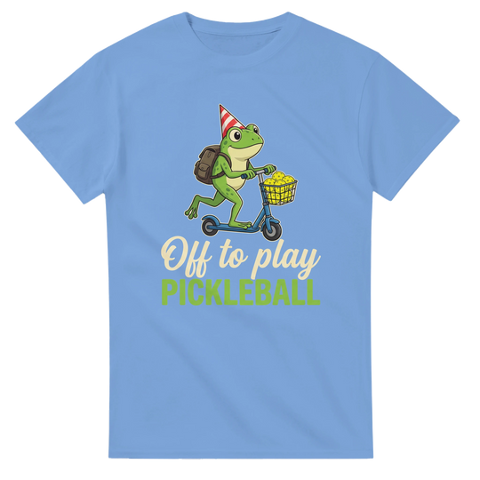 Off To Play Pickleball Tee funny pickleball shirt for men