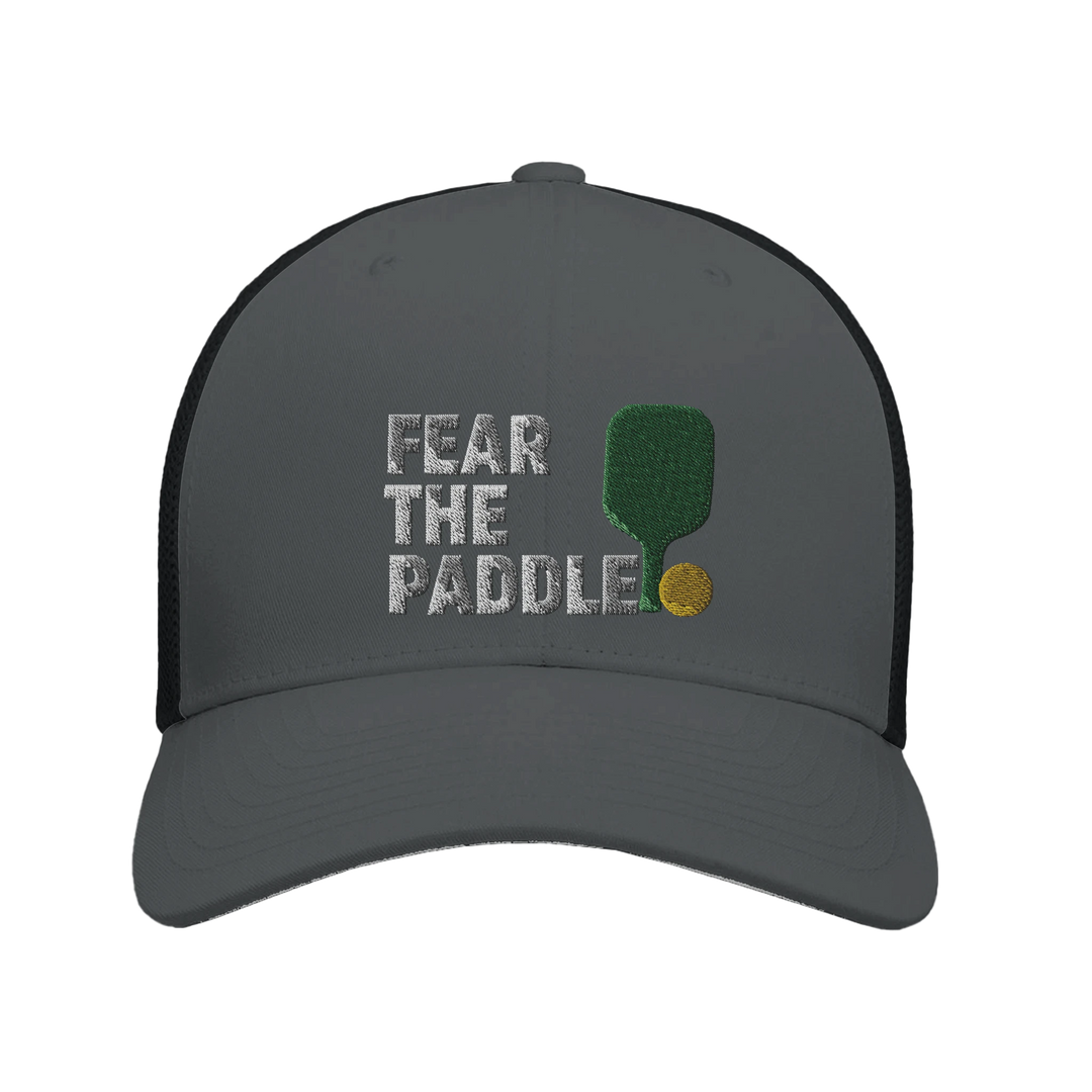 Fear The Paddle Embroidered Hat pickleball cap funny