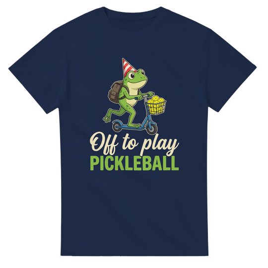 Off To Play Pickleball Tee funny pickleball shirt for men
