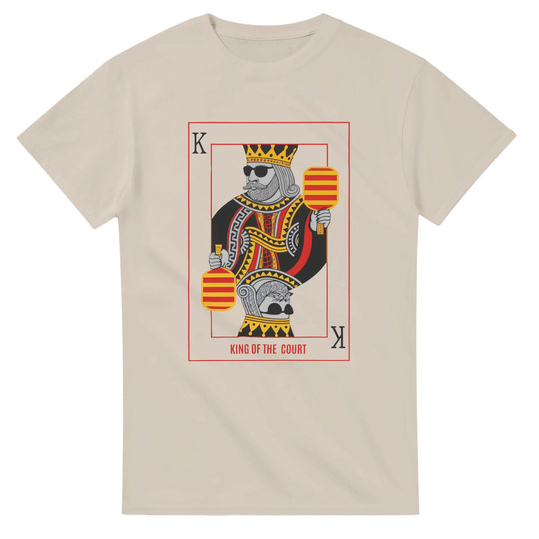 King Of The Court Playing Card Tee pickleball graphic shirt 