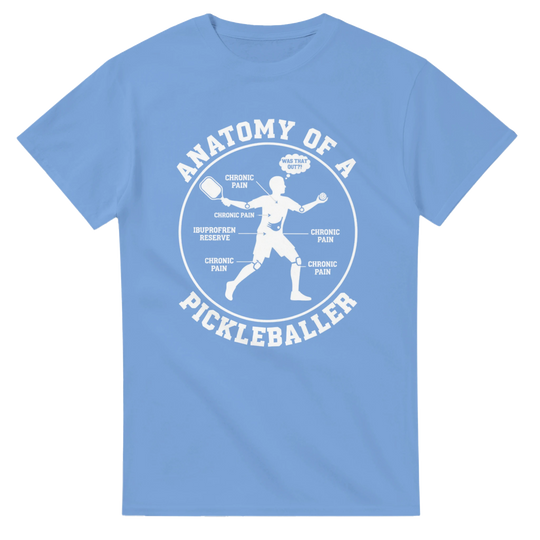 Anatomy of a Pickleball Player T-Shirt funny pickleball 