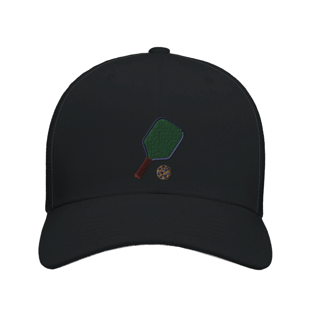 The Solo Paddle Embroidered Hat pickleball cap minimalist