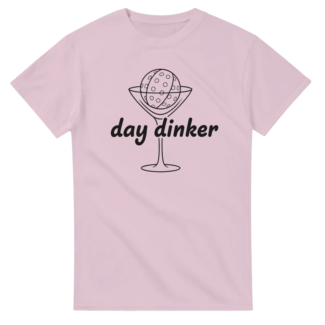 Day Dinker Martini Graphic Tee pickleball funny shirt