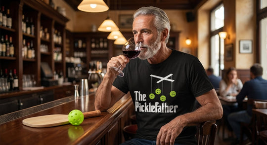 The Pickle father Tee funny pickleball parody shirt 