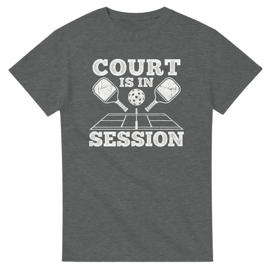 Court Is In Session Tee funny pickleball shirt