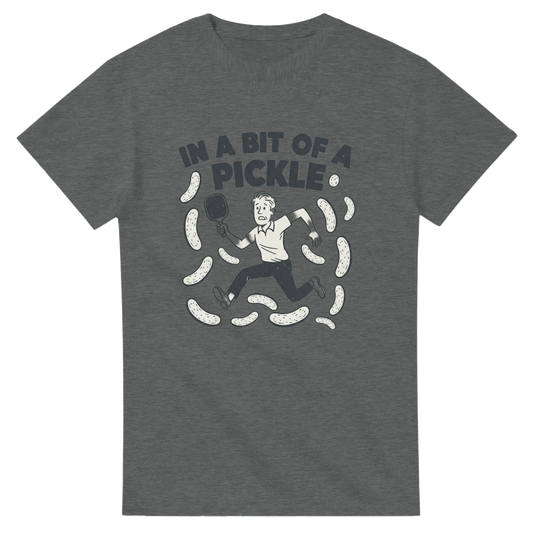In A Bit Of A Pickle Humorous Graphic Tee funny pickleball