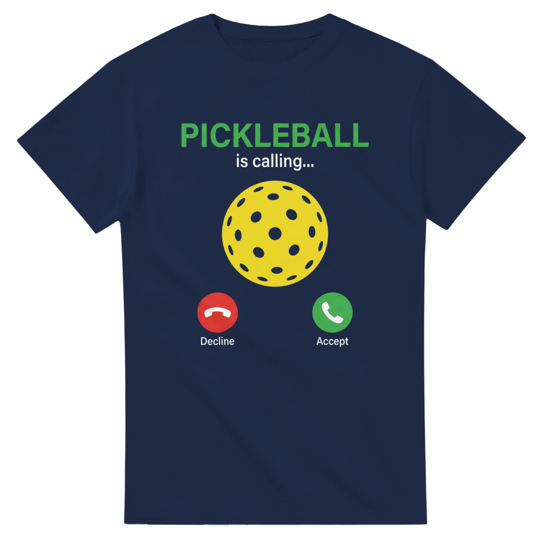 Pickleball Is Calling Tee funny pickleball shirt