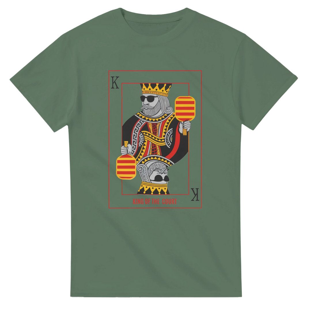 King Of The Court Playing Card Tee pickleball graphic shirt 