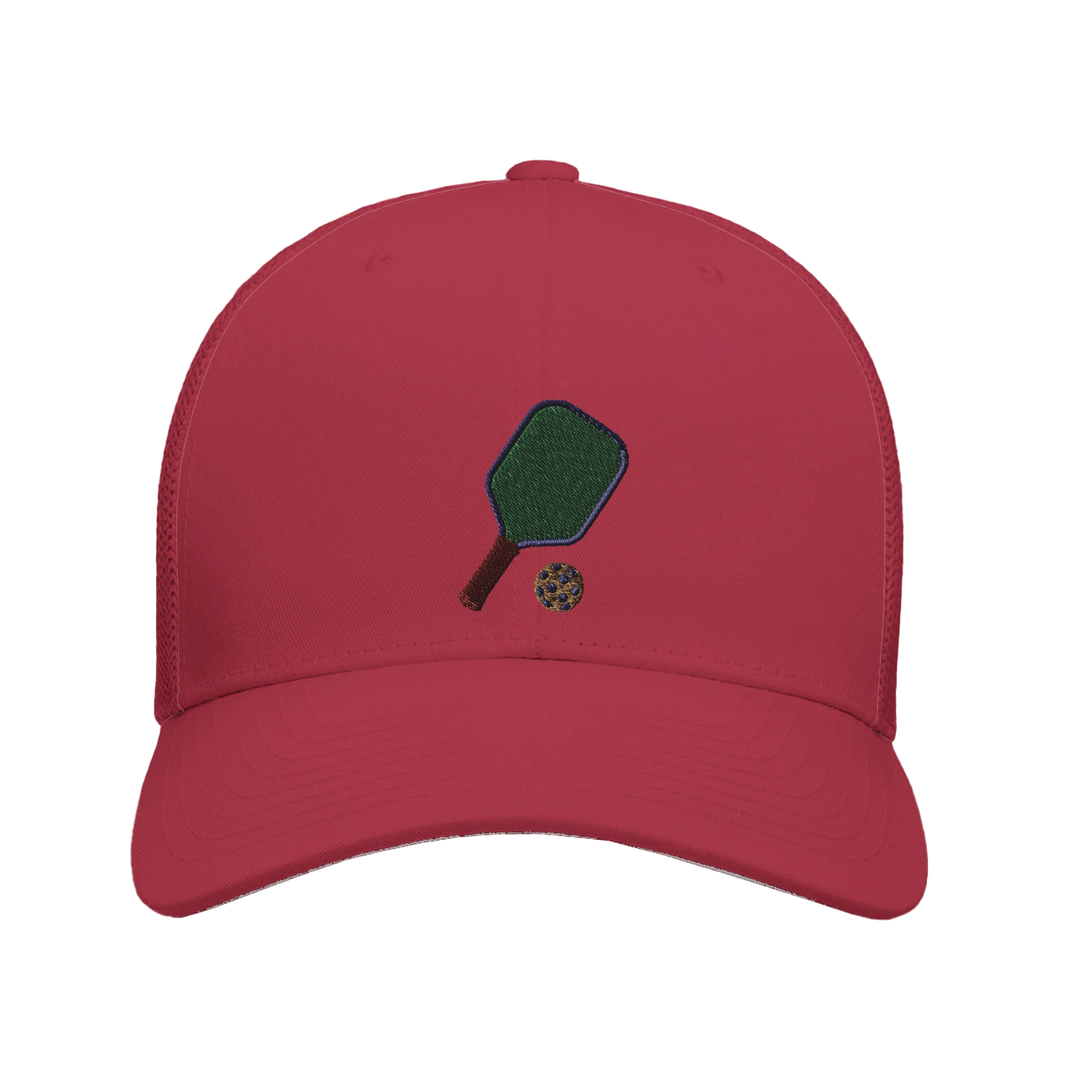 The Solo Paddle Embroidered Hat pickleball cap minimalist