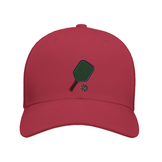 The Solo Paddle Embroidered Hat pickleball cap minimalist