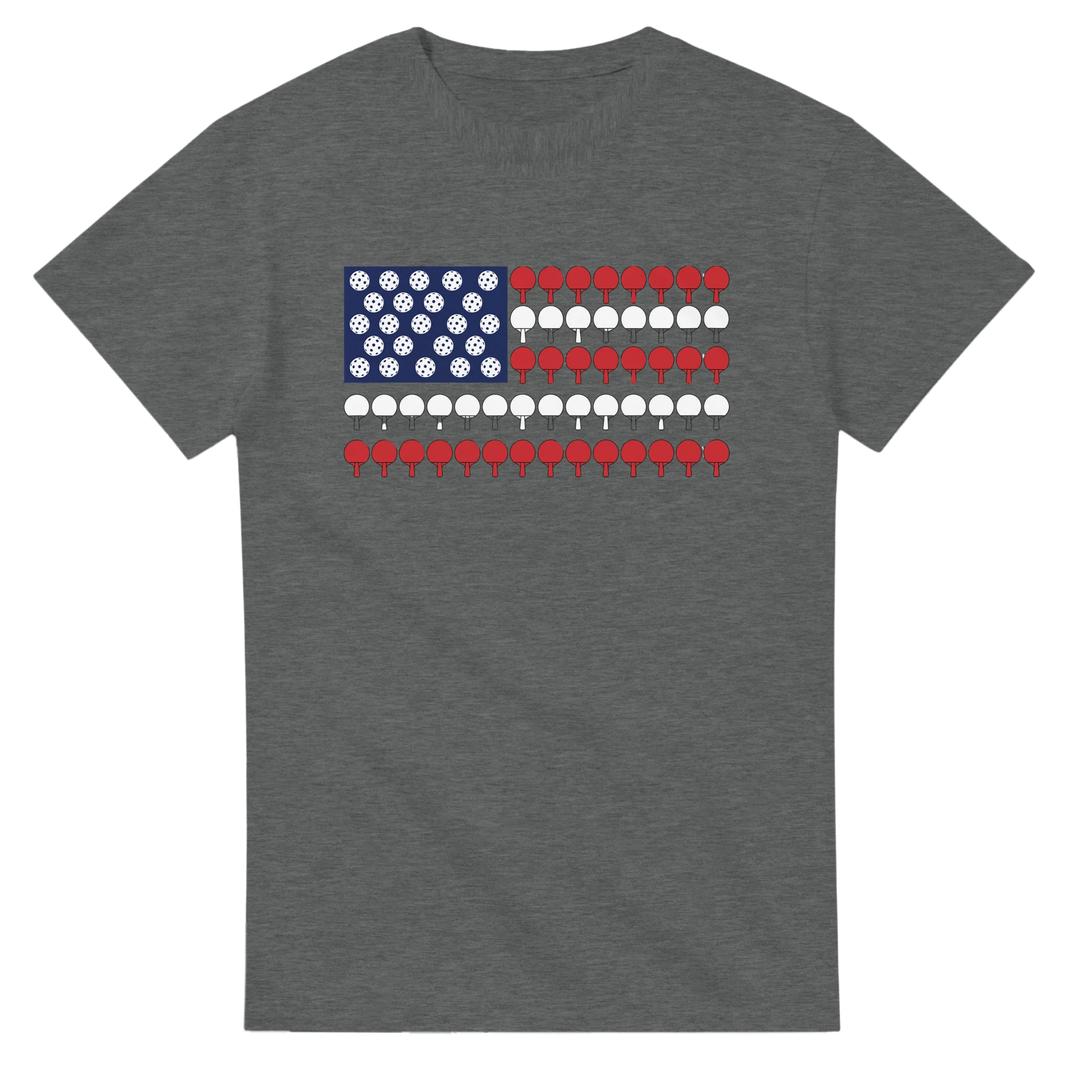 PICKLEBALL PATRIOT American Flag Tee