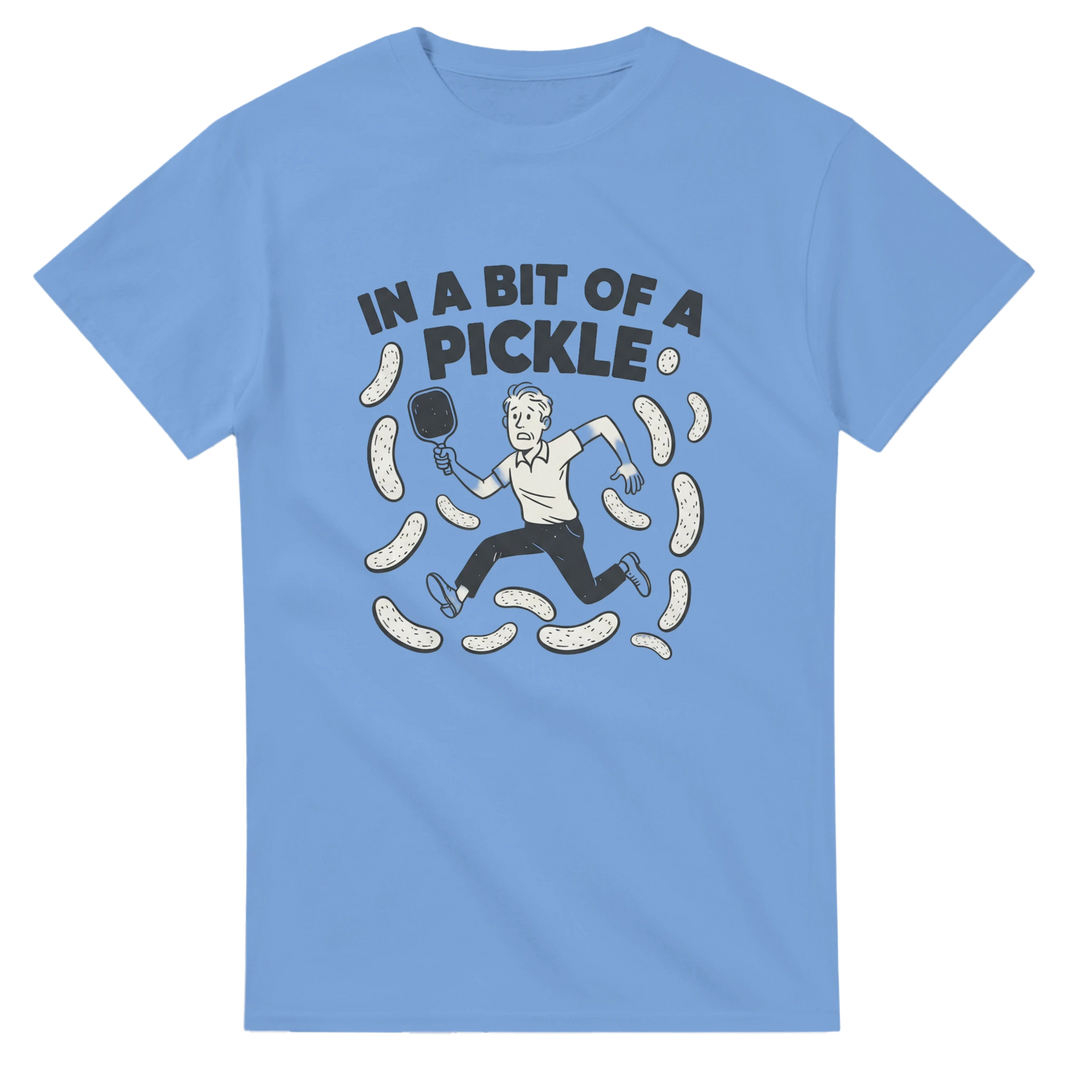 In A Bit Of A Pickle Humorous Graphic Tee funny pickleball