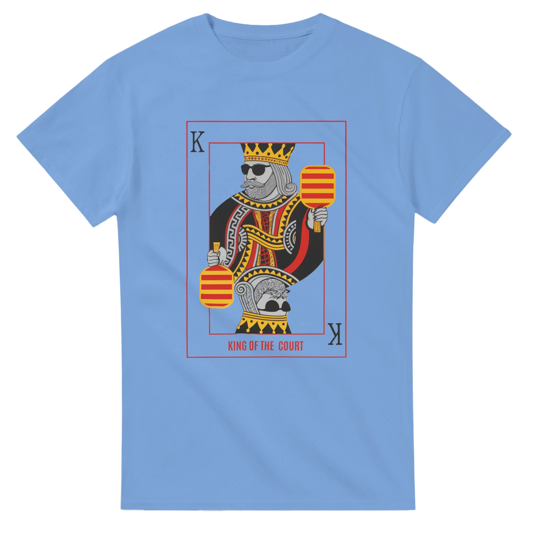 King Of The Court Playing Card Tee pickleball graphic shirt 