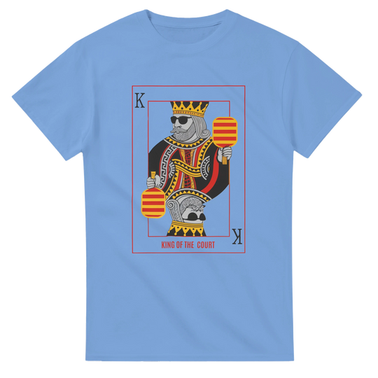 King Of The Court Playing Card Tee pickleball graphic shirt 