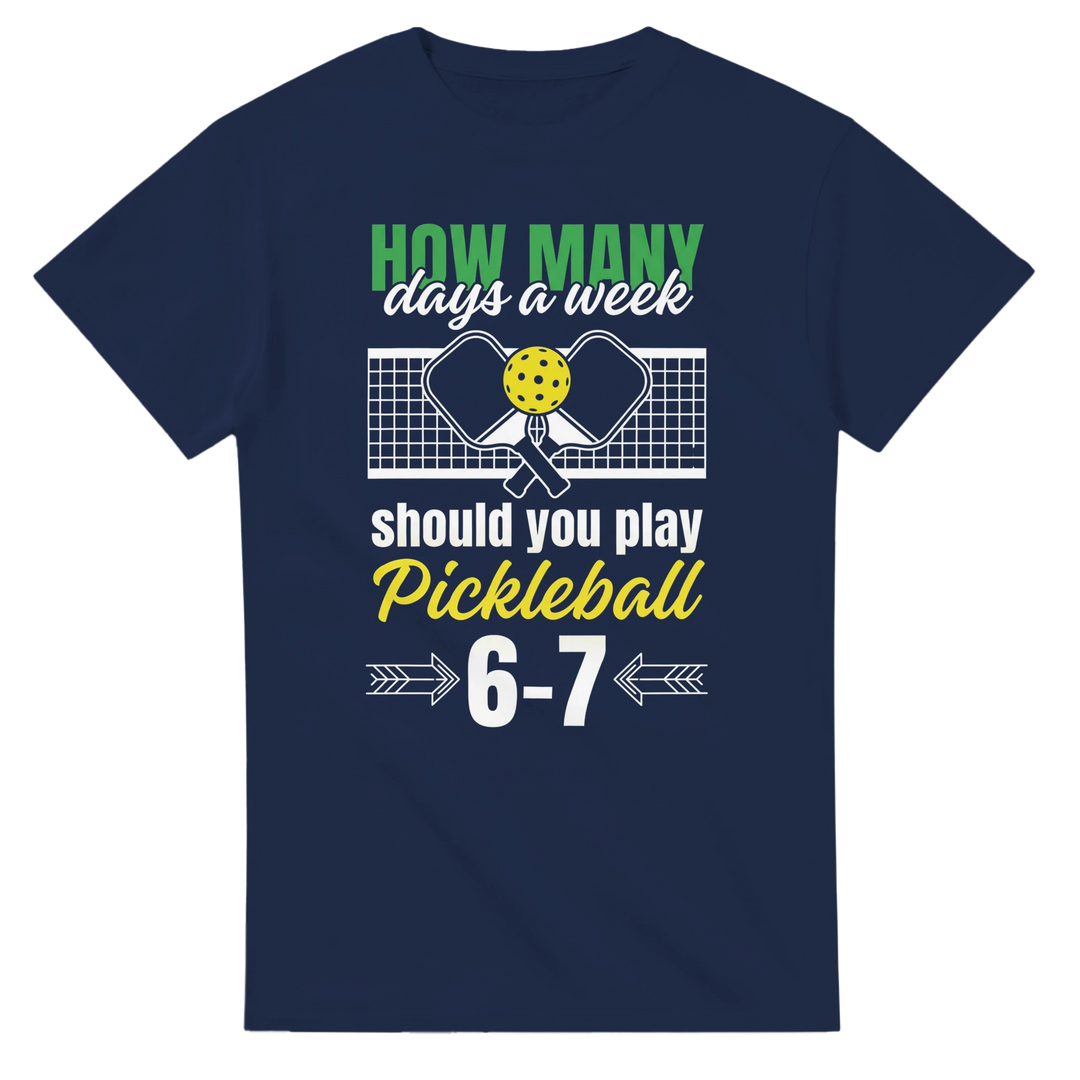 How Many Days Tee funny countdown graphic t shirt for men