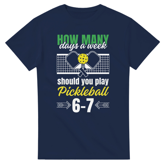 How Many Days Tee funny countdown graphic t shirt for men