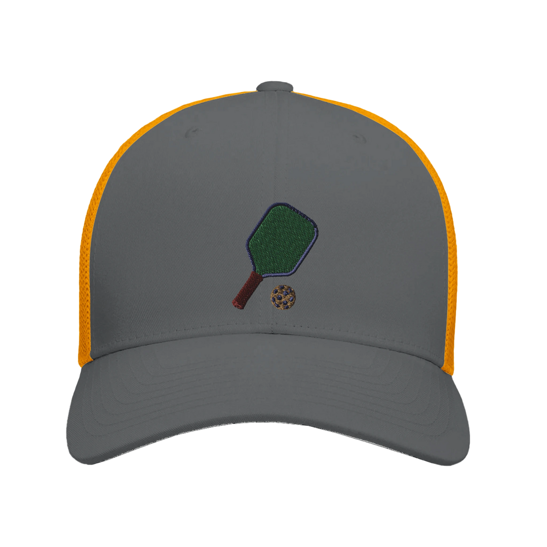 The Solo Paddle Embroidered Hat pickleball cap minimalist