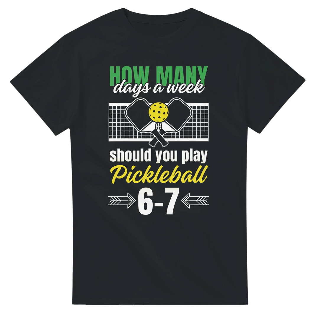 How Many Days Tee funny countdown graphic t shirt for men