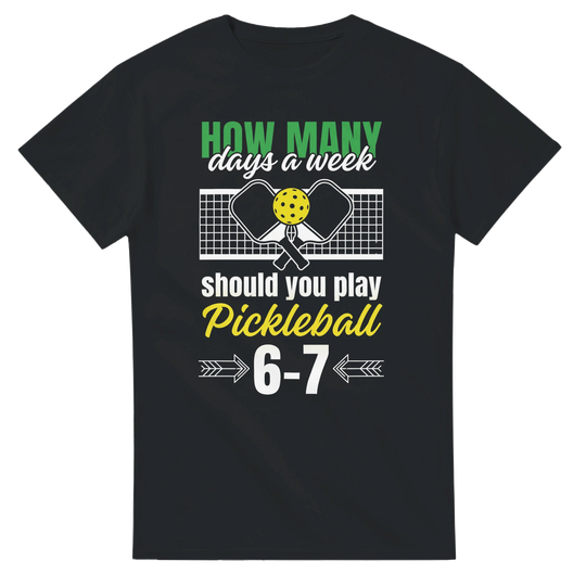 How Many Days Tee funny countdown graphic t shirt for men