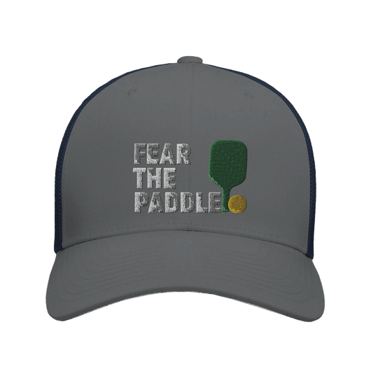 Fear The Paddle Embroidered Hat pickleball cap funny