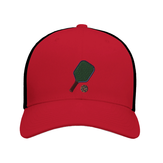 The Solo Paddle Embroidered Hat pickleball cap minimalist