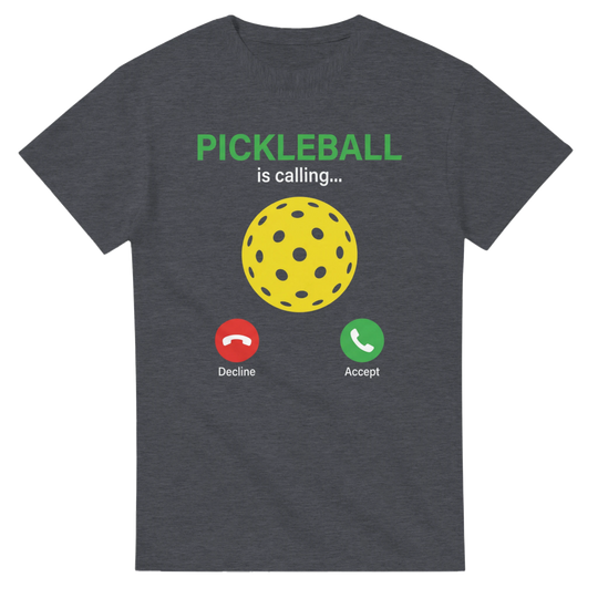 Pickleball Is Calling Tee funny pickleball shirt