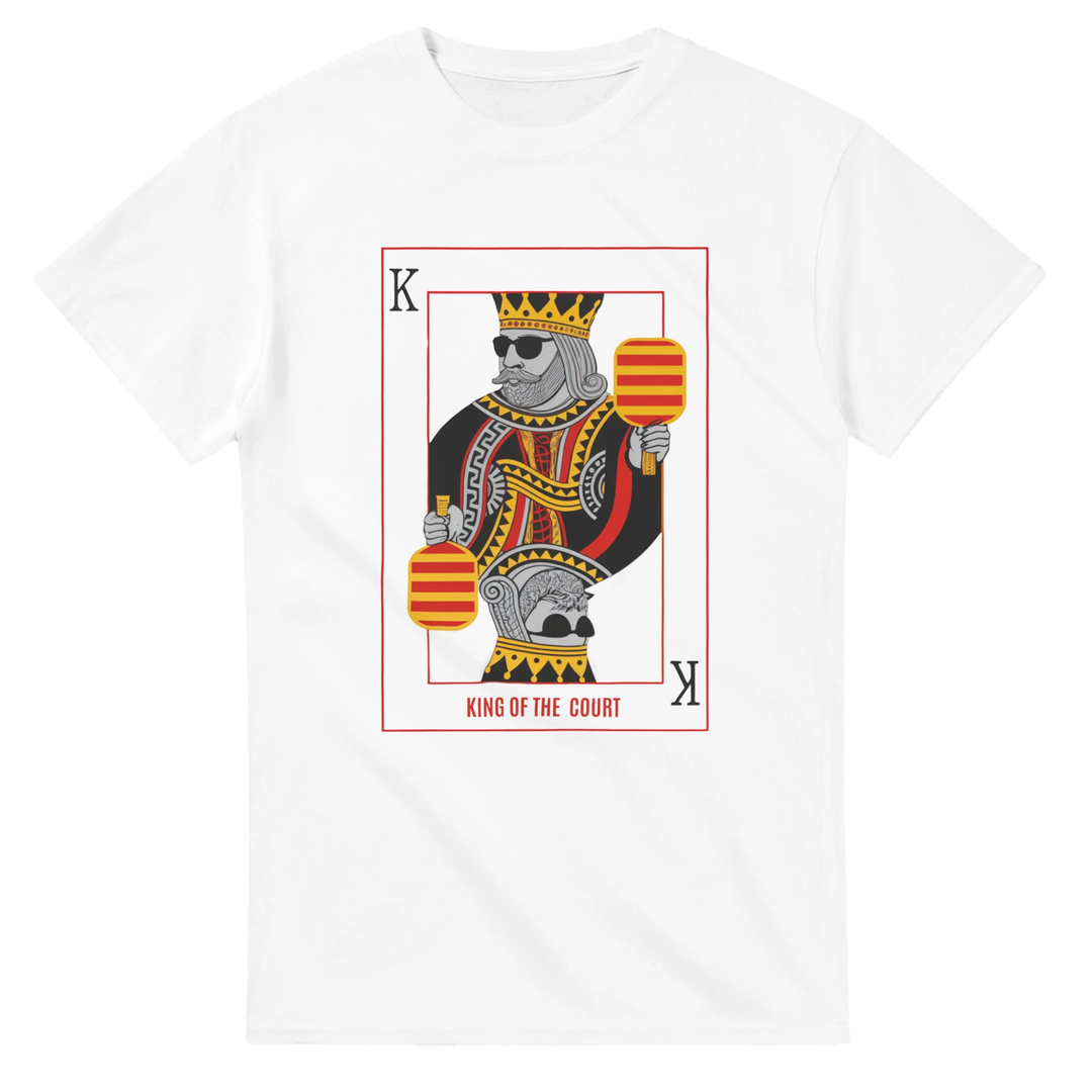 King Of The Court Playing Card Tee pickleball graphic shirt 