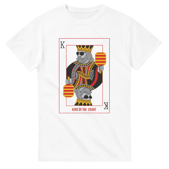 King Of The Court Playing Card Tee pickleball graphic shirt 