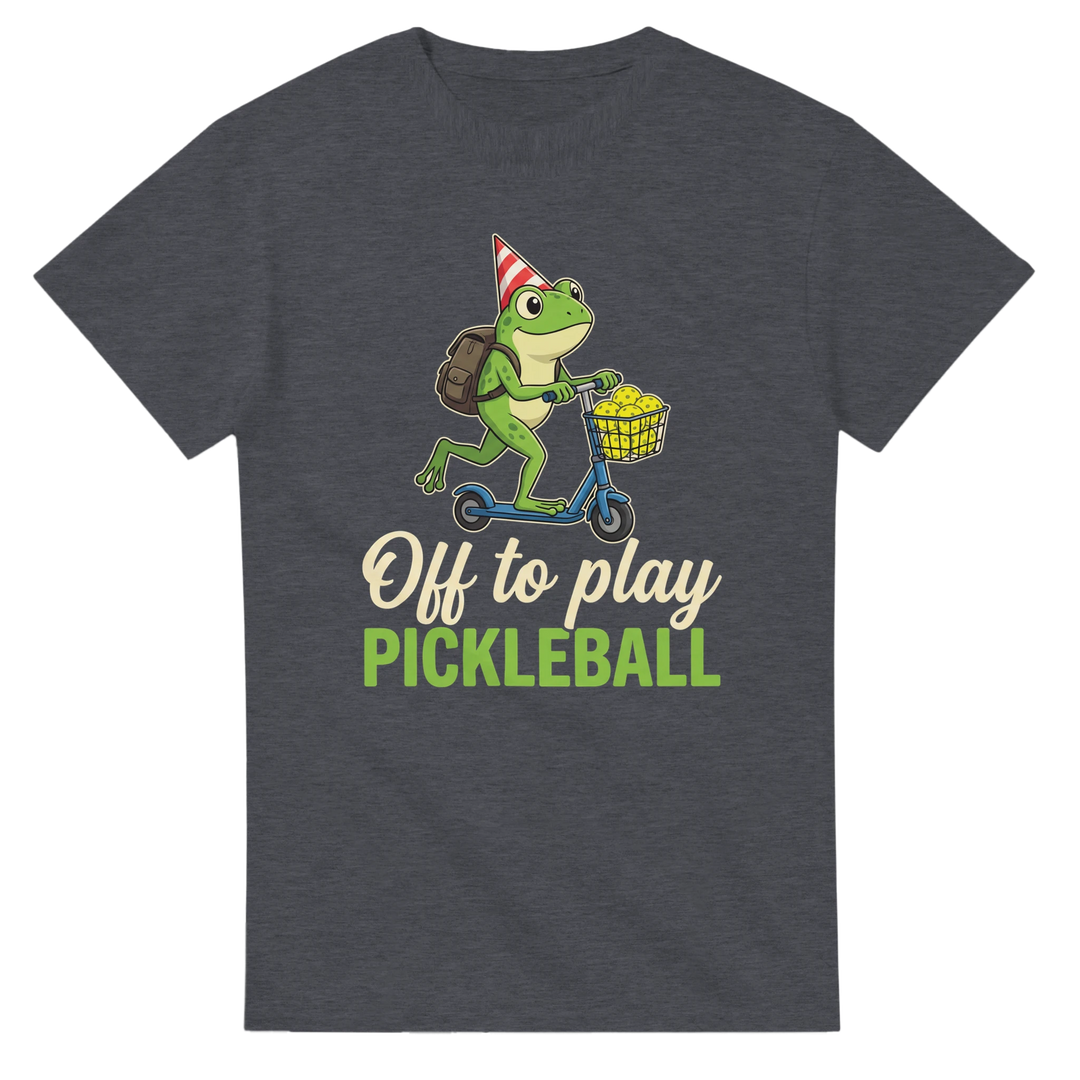 Off To Play Pickleball Tee funny pickleball shirt for men