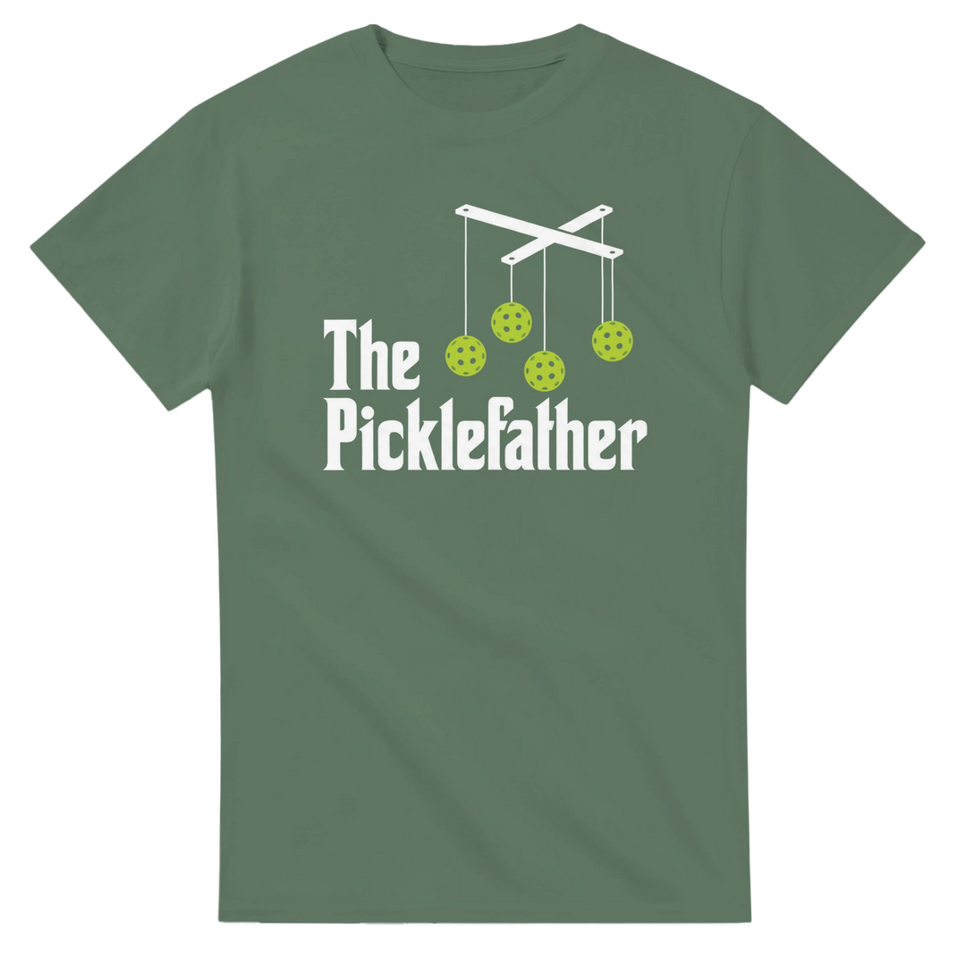 The Pickle father Tee funny pickleball parody shirt 