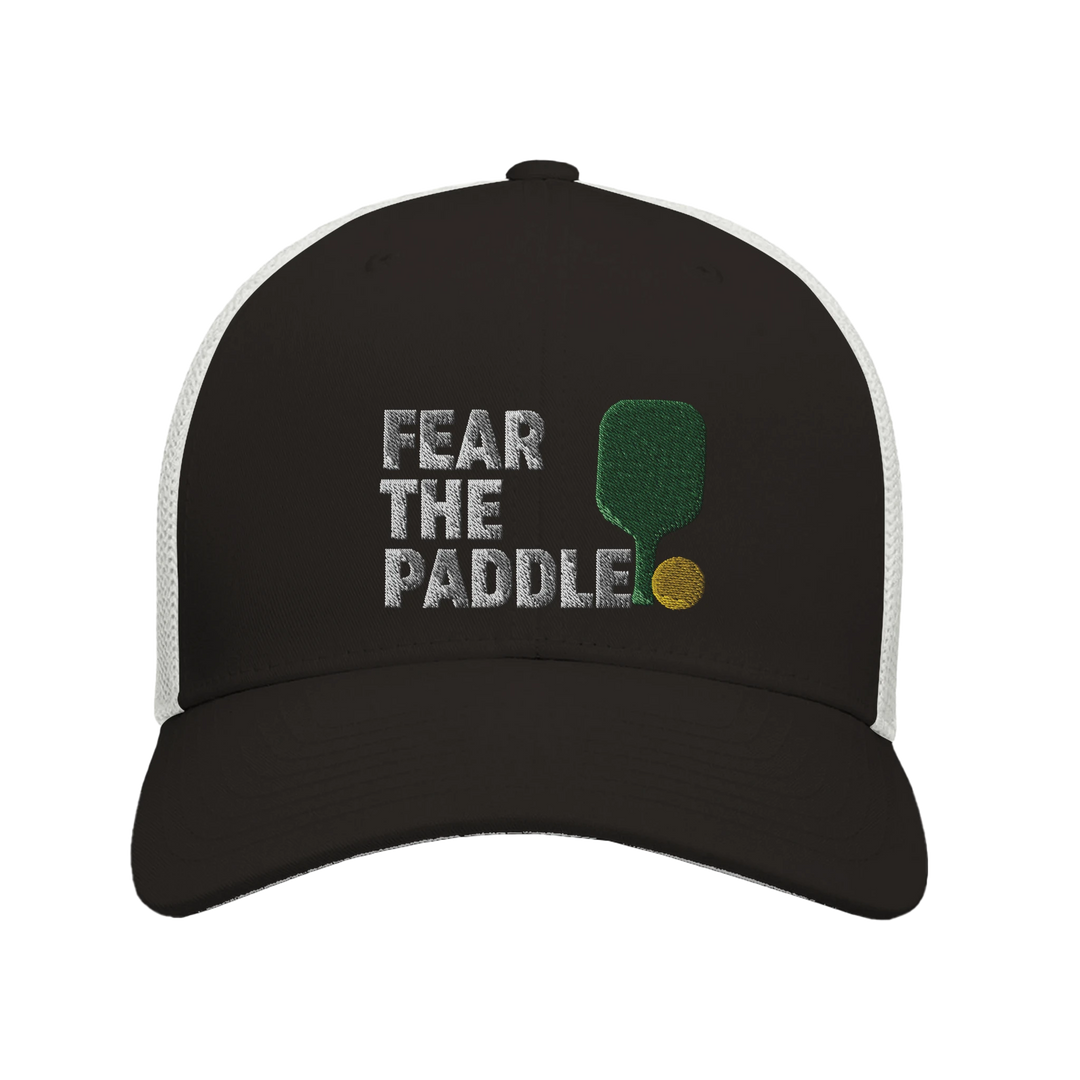 Fear The Paddle Embroidered Hat pickleball cap funny