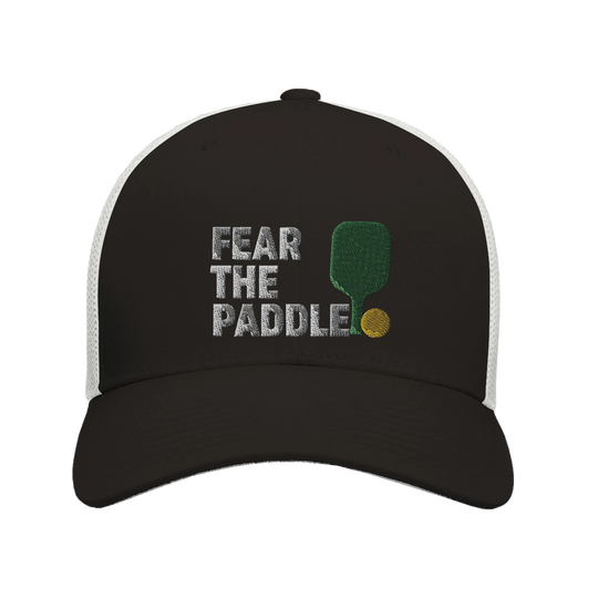 Fear The Paddle Embroidered Hat pickleball cap funny