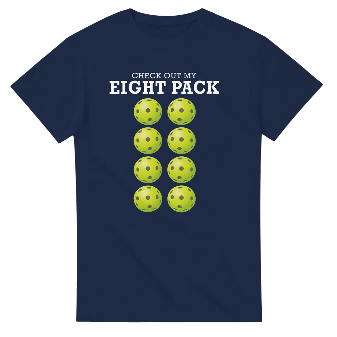 Check Out My Eight Pack Tee funny fitness humor t shirt