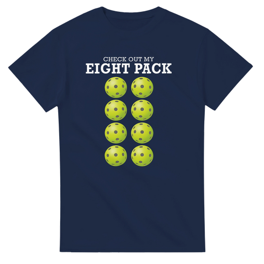 Check Out My Eight Pack Tee funny fitness humor t shirt